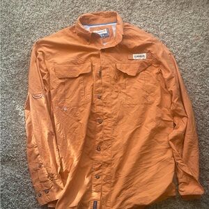 Men’s Magellan fishing shirt - extra small - orange